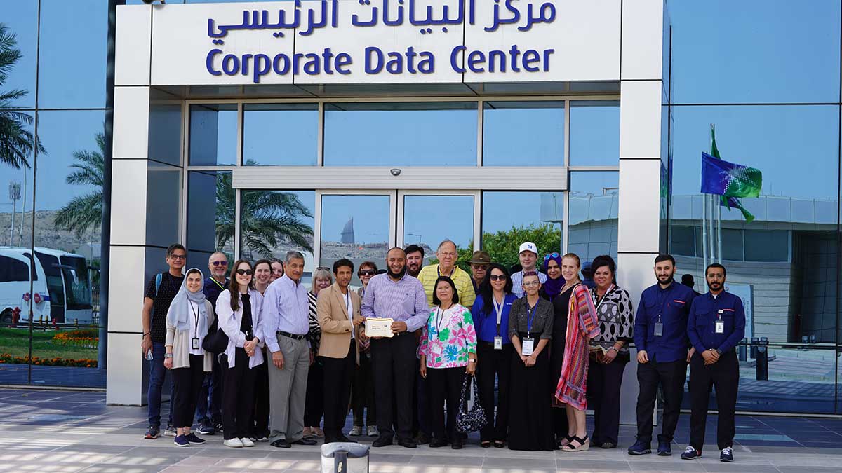 Aramco technology tour keeps retirees connected
