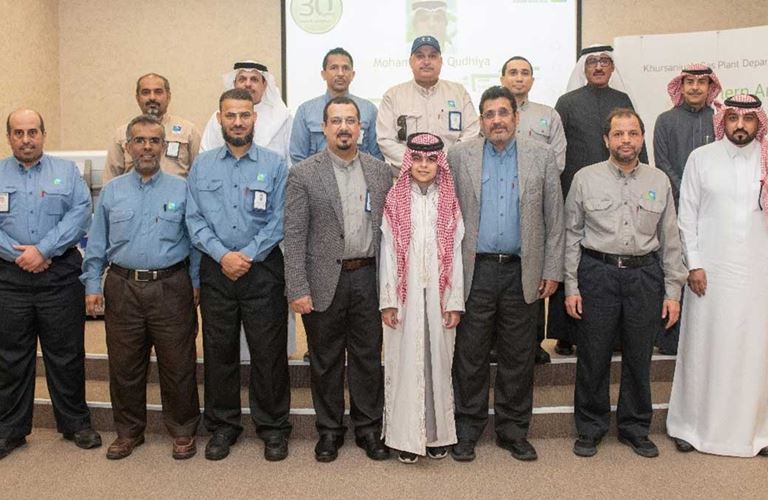 Khursaniyah Gas Plant Department recognizes more than 200 years of long service in the company