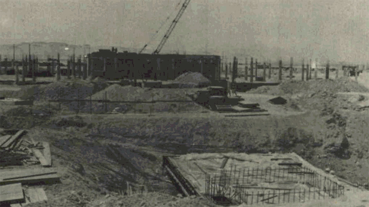 1977 construction of the al-Hasa clinic