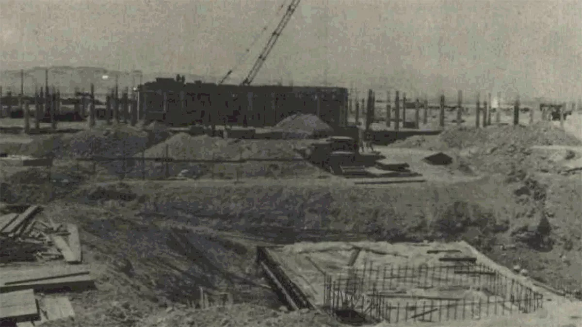 1977 construction of the al-Hasa clinic