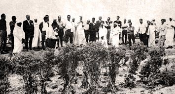 This Day in History (1967): Review agricultural progress at Qatif