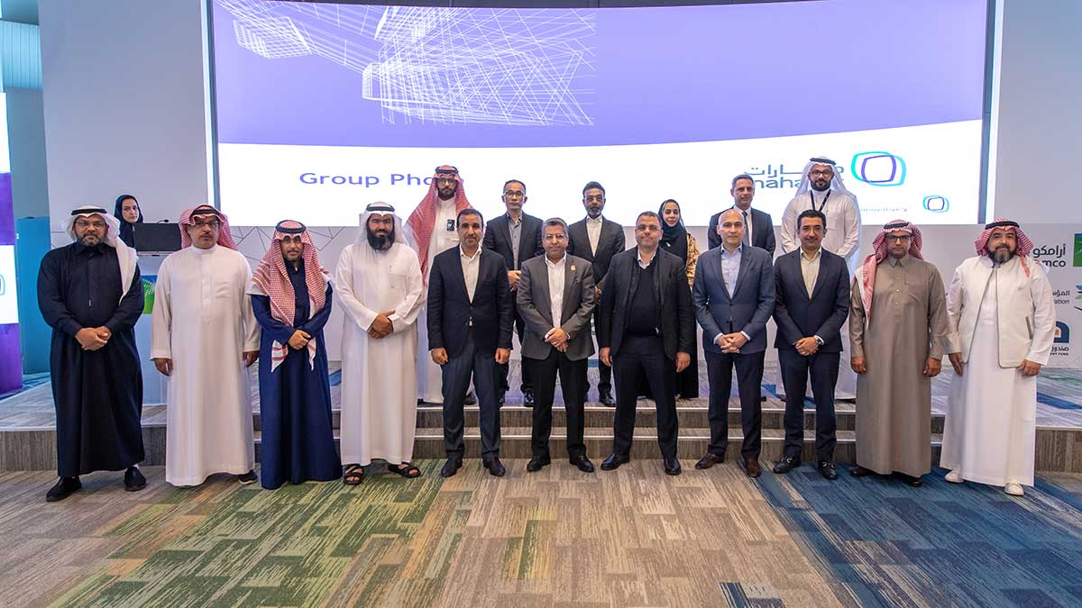 Maharat Construction Training Center inauguration Faisal A. Al-Hajji and Aali Al Zahrani