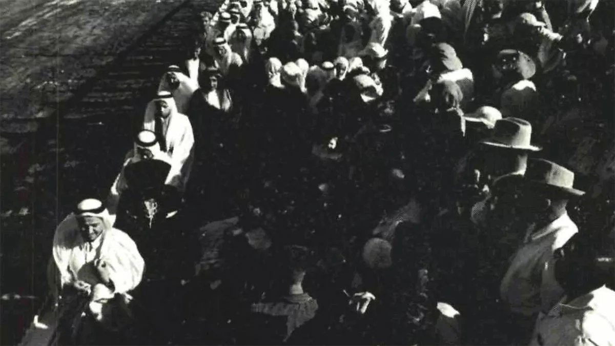 1958 horse show in Dhahran