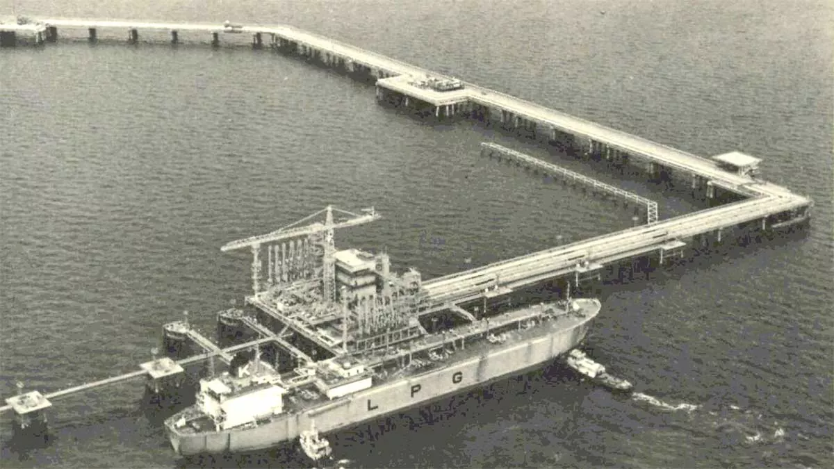 1980 first LPG shipment to Japan from Ju'aymah