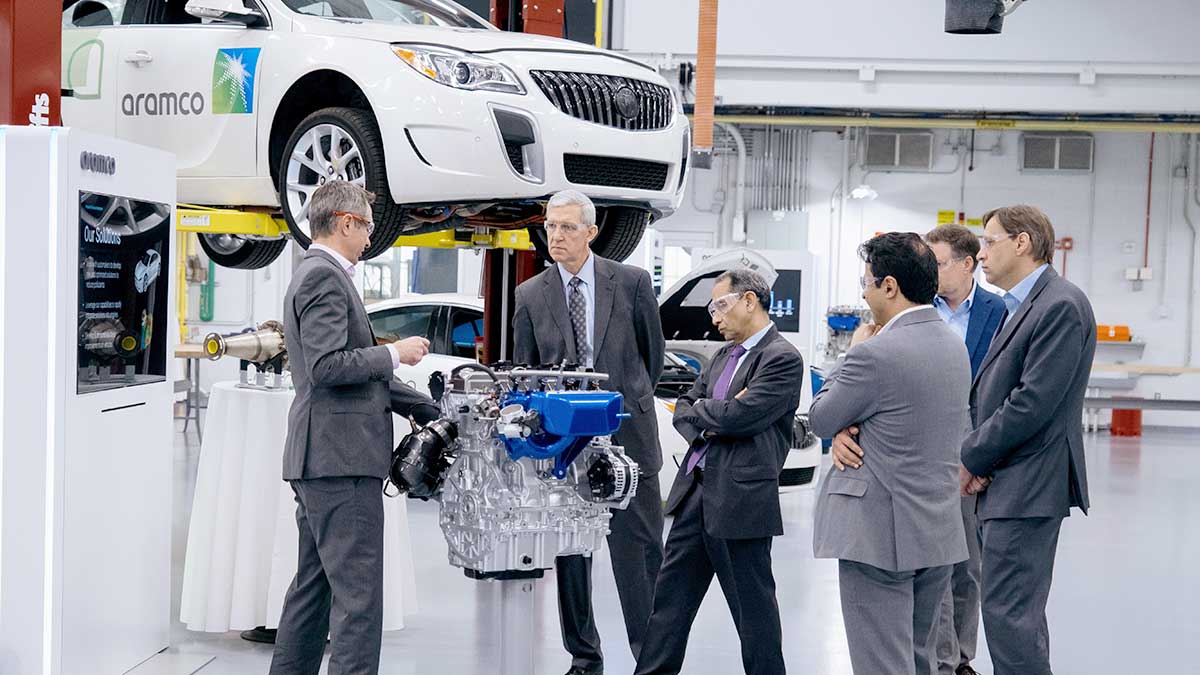 U.S. Chamber officials visit Aramco's research center in Detroit