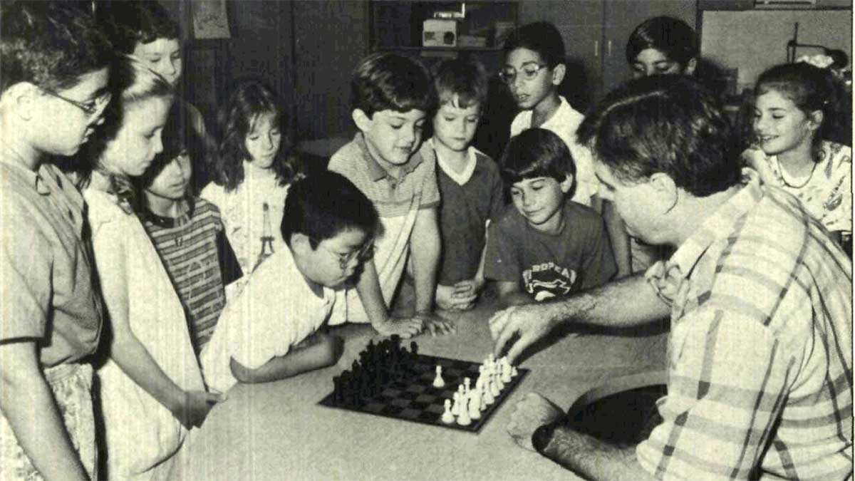 May 23 1990 intersession chess session in Dhahran