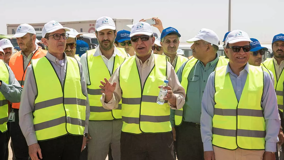 Abqaiq Dhahran Highway Cleanup senior vice president of Aramco's drilling and workover Abdul Hameed Al-Rushaid