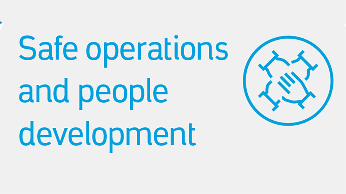 aramco 2022 sustainability report safe operations and people development