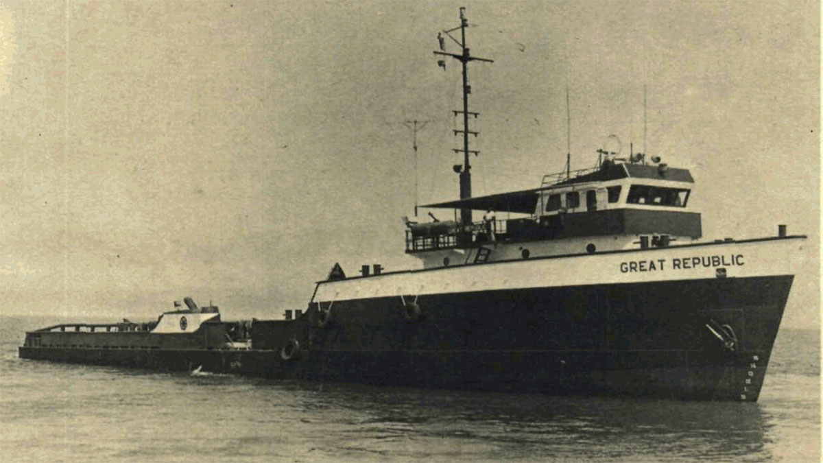 June 1978 "The Great Republic" joins Aramco fleet