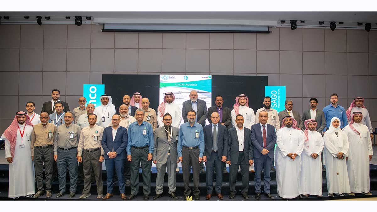 Aramco Southern Area Gas Operations maintenance forum 2023 group shot