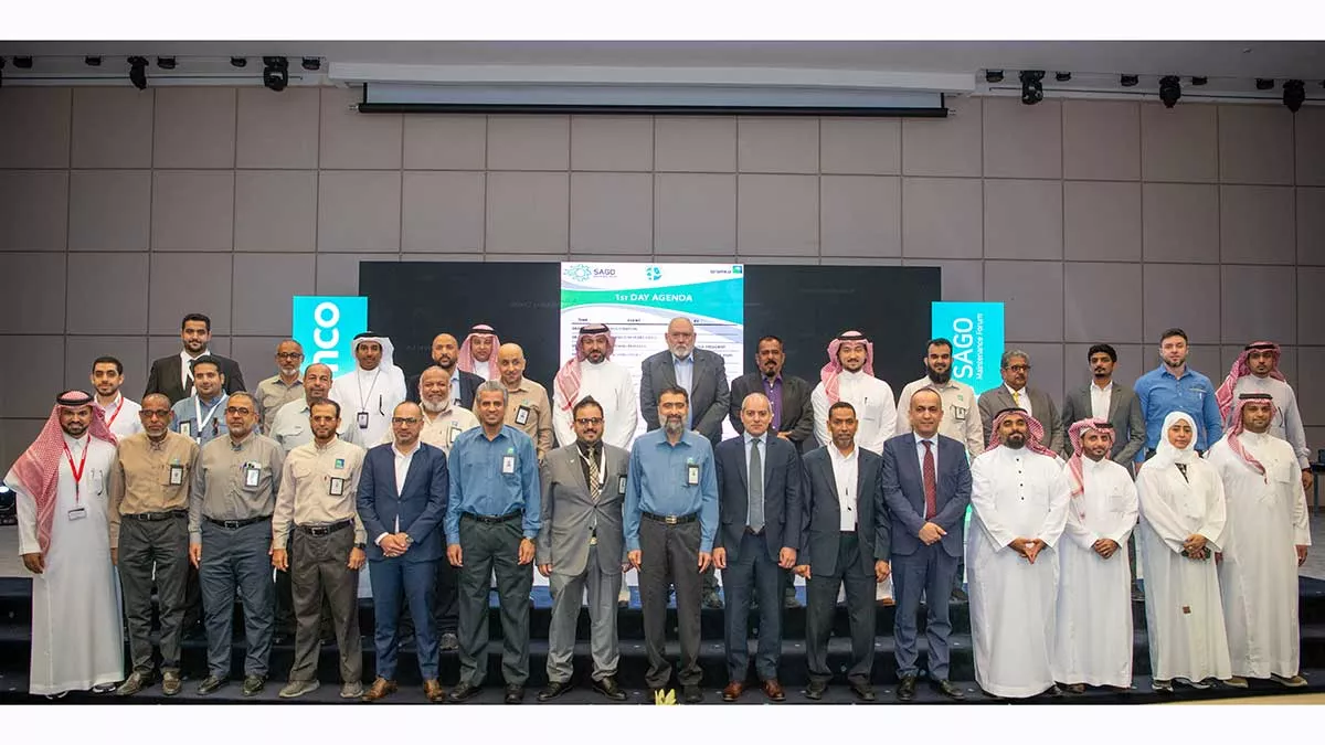 Aramco Southern Area Gas Operations maintenance forum 2023 group shot