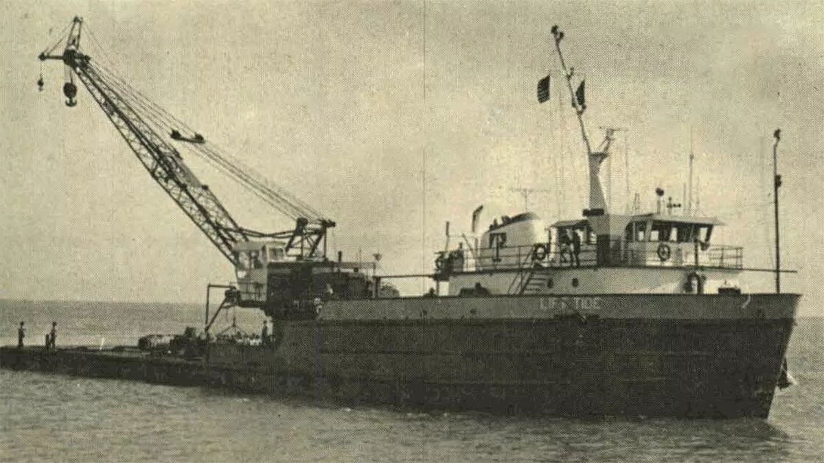 Lift Tide sailing as part of the growing Aramco fleet