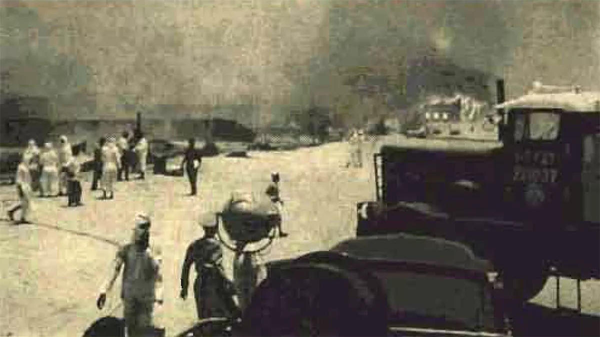 This Day in History (1963): Wind Whipped blaze Hits Thuqbah's suq