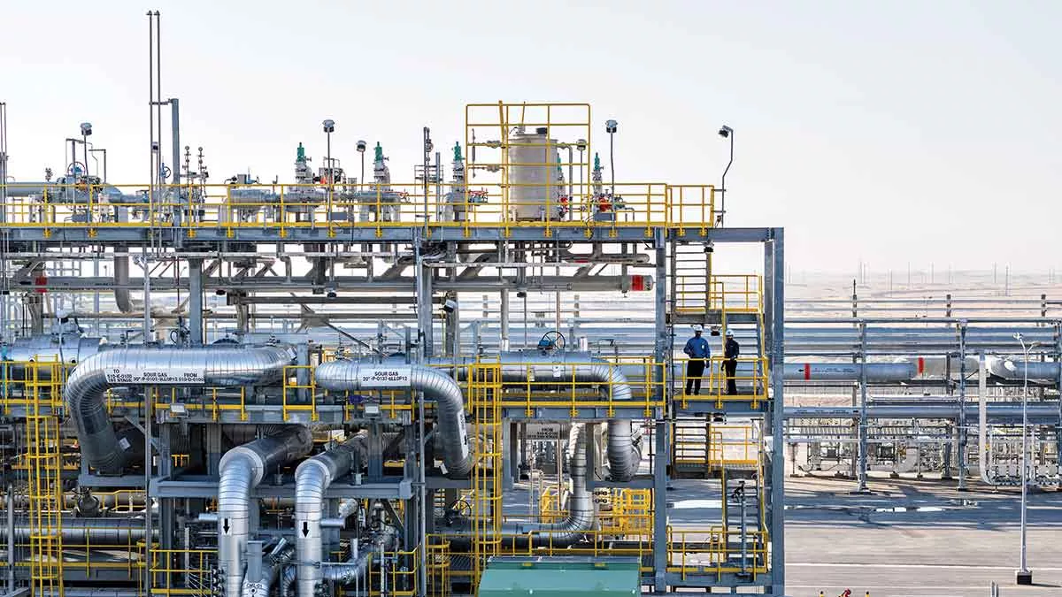 Gas Compression plants in Haradh and Hawiyah