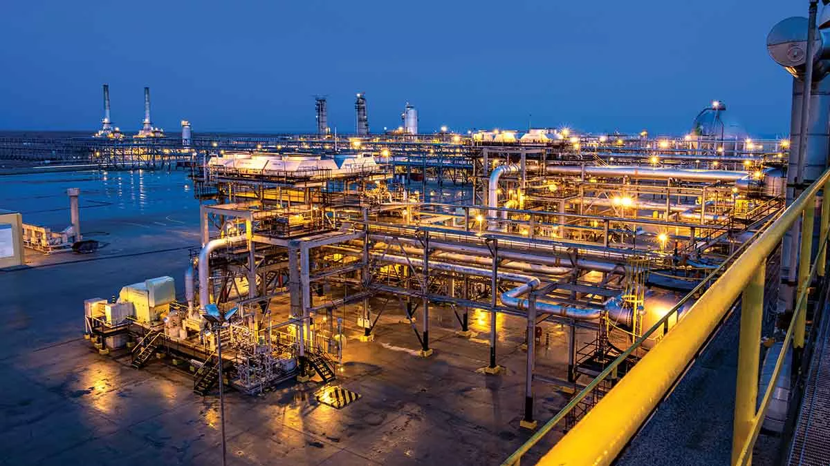 Aramco's Tanajib facilities