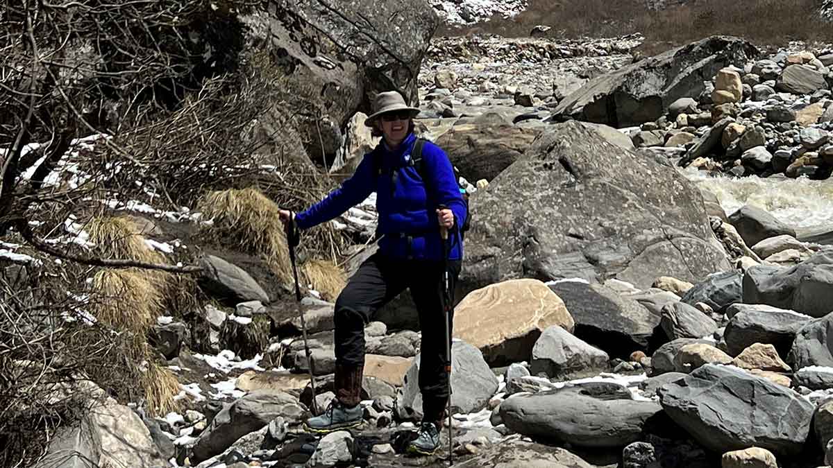 Jessica Weirmier in Nepal
