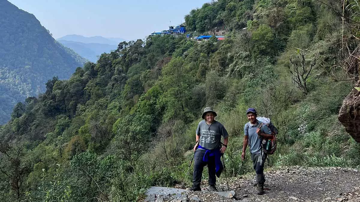 Prem and Albert in Nepal Aramcon travel