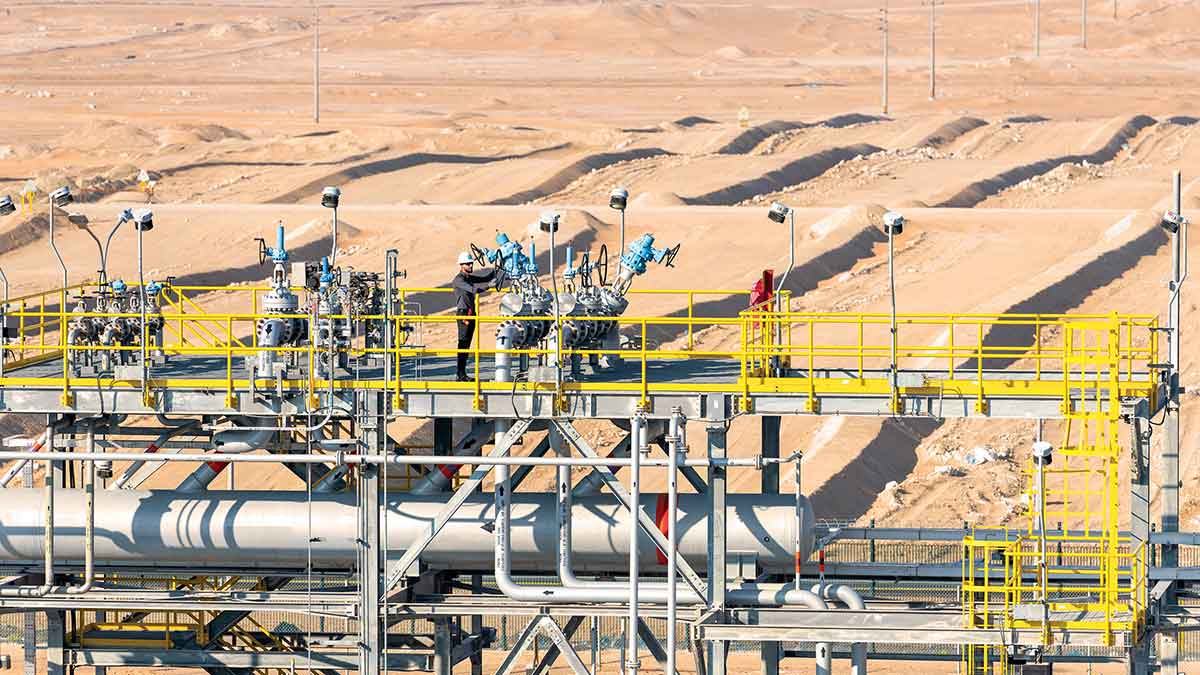 Hawiyah Gas Compression Plant