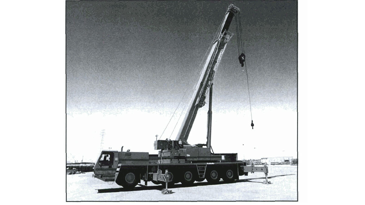 Aramco all-terrain hydraulic crane 1997