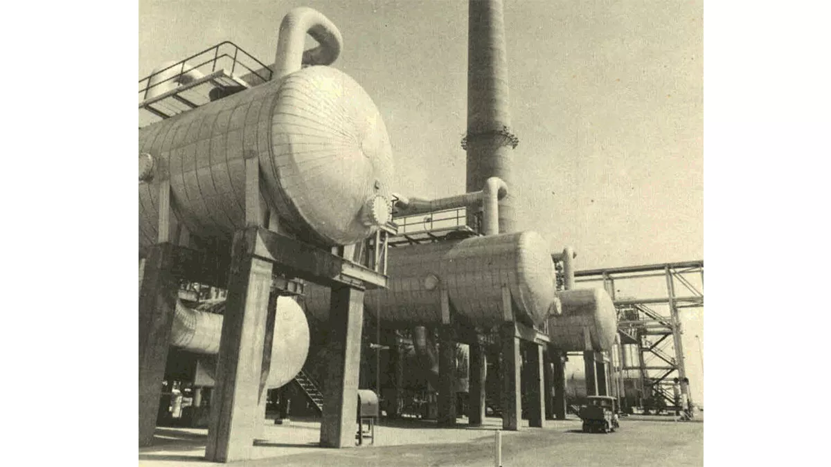 1979 Aramco Berri Gas Plant sulfur recovery facility
