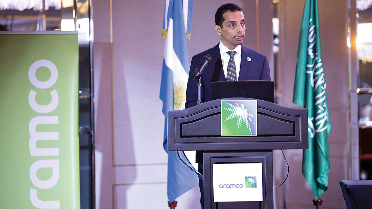 Aramco Americas director of P&SCM at Argentina Suppliers Forum