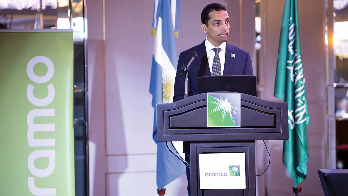 Aramco Americas director of P&SCM at Argentina Suppliers Forum 