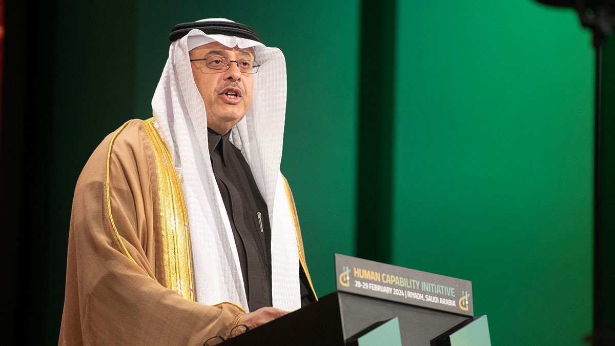 Human Capability Initiative Nabeel A. Al-Jama' Aramco executive vice president of HR and Corporate Services