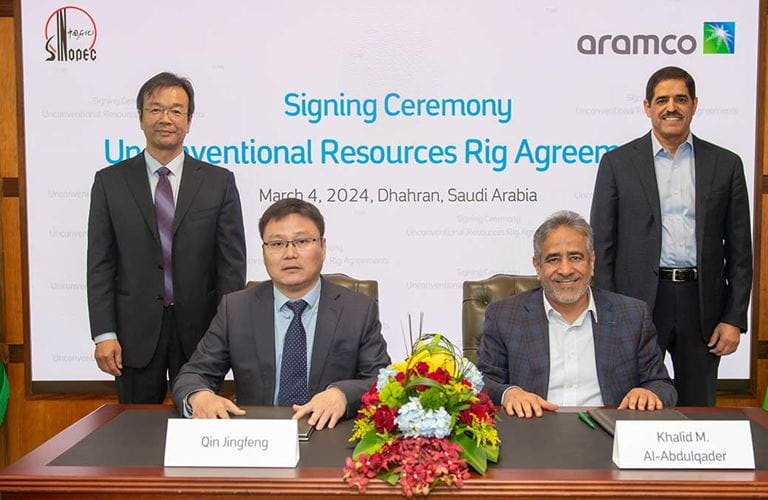Aramco celebrates 23 new rig contracts