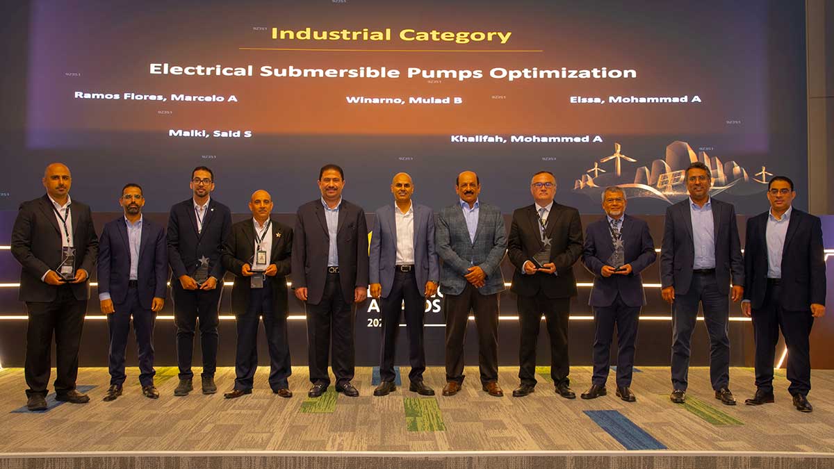 Aramco Energy Efficiency Winner Team Industrial Energy Project