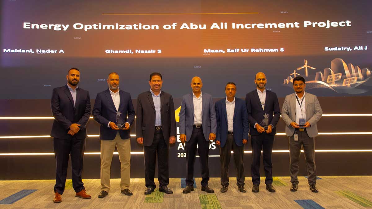 Aramco Energy Efficiency Awards 2023 Winner Team NonIndustrial Energy Project