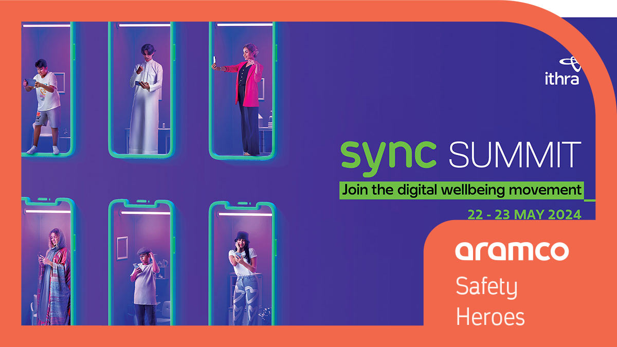 Ithra's Sync Summit 2024 digital well-being event