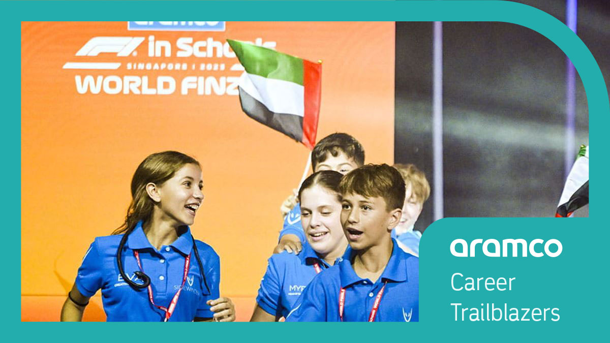 Aramco and F1 team up to spur interest in STEM studies