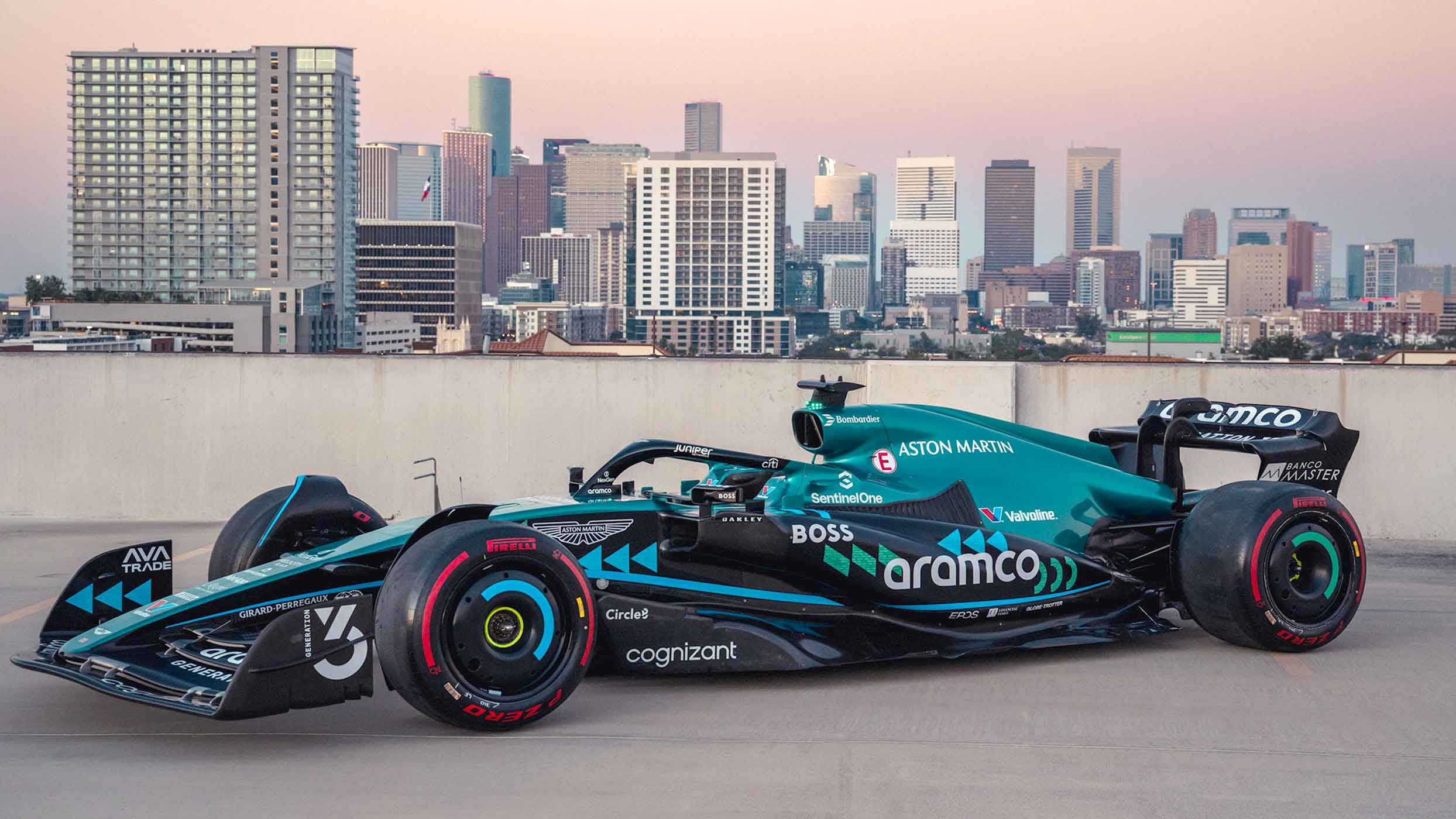 Aramco Aston-Martin launch Generation 3