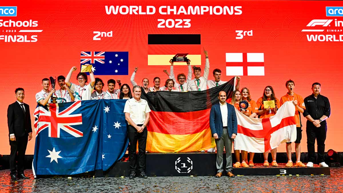 2023 F1 in Schools winning teams