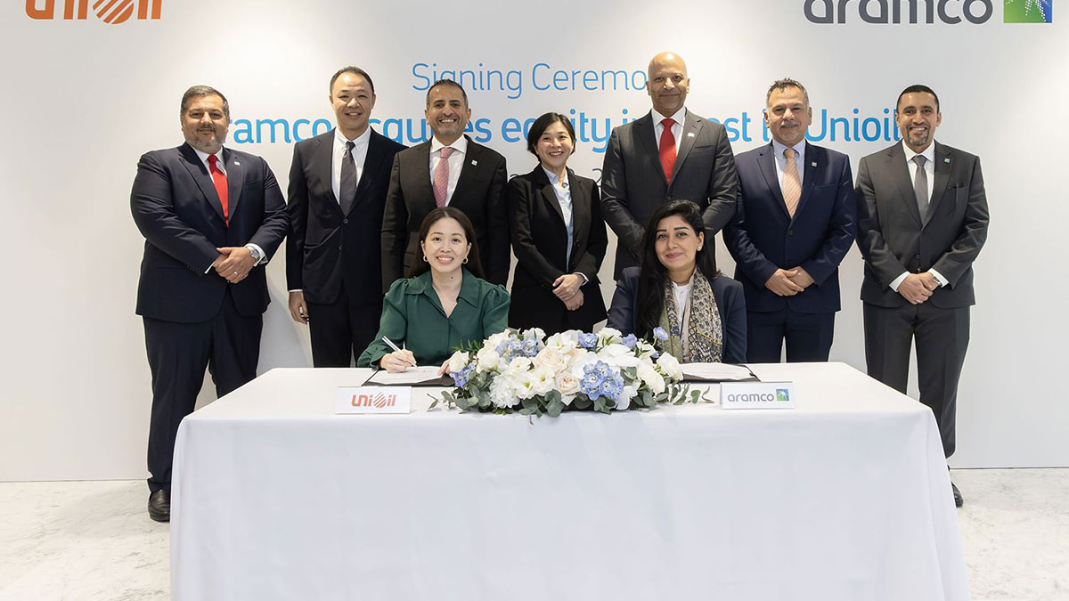 Aramco Unioil signing agreement