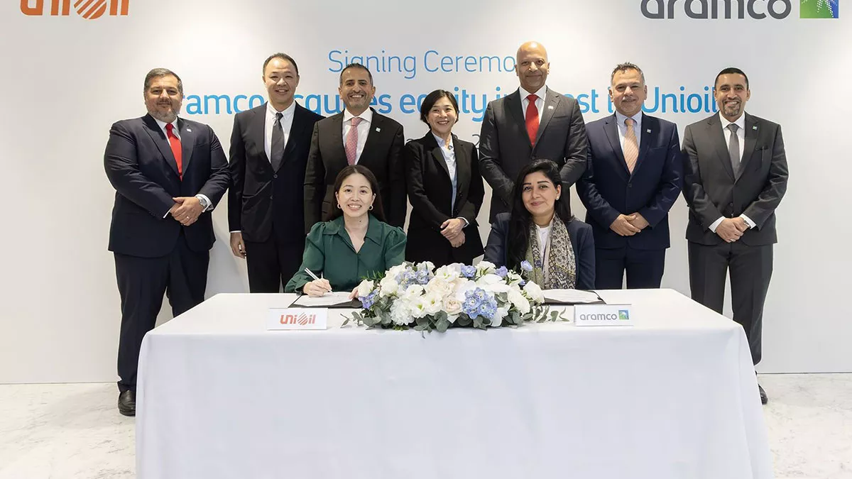 Aramco Unioil signing agreement