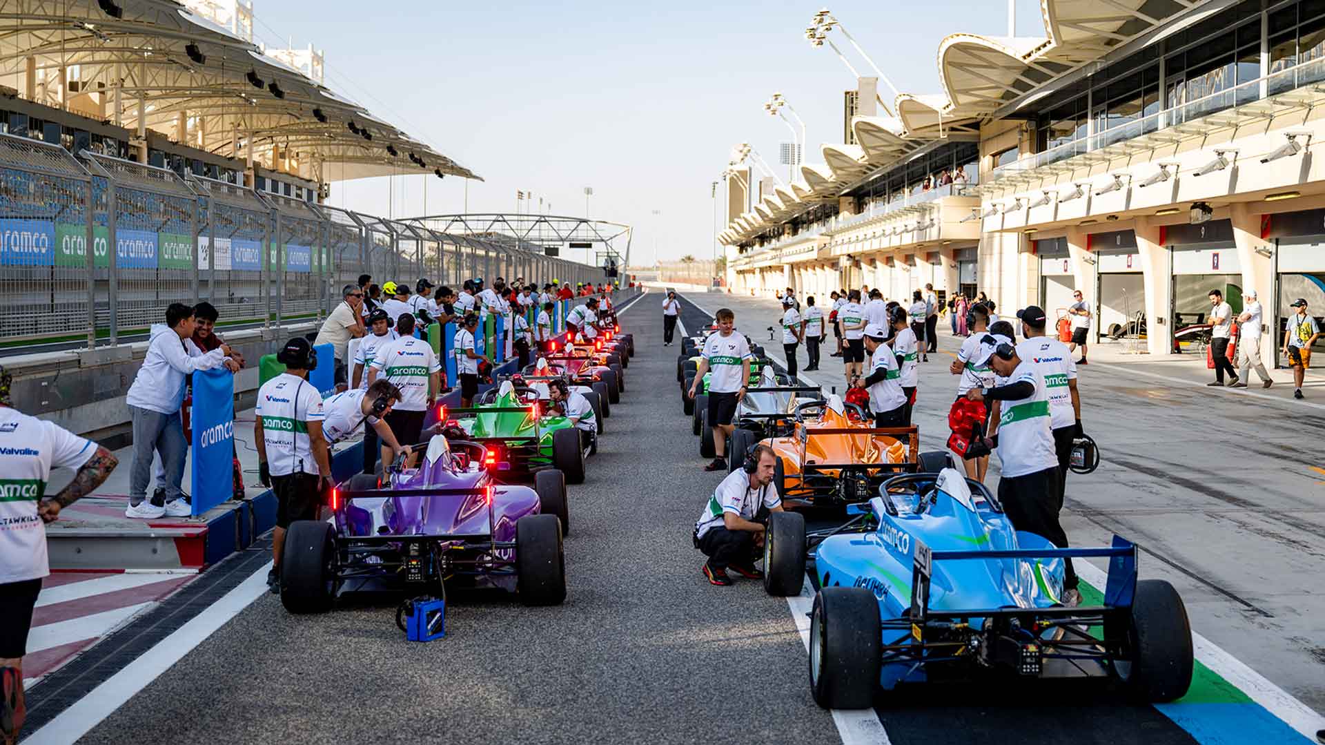 Formula 4 motor racing returns with a roar