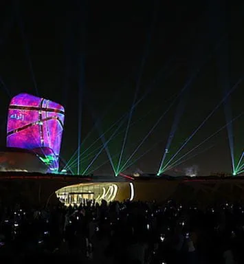 Drones light up Dhahran skies as ‘Khobar Season’ kicks off