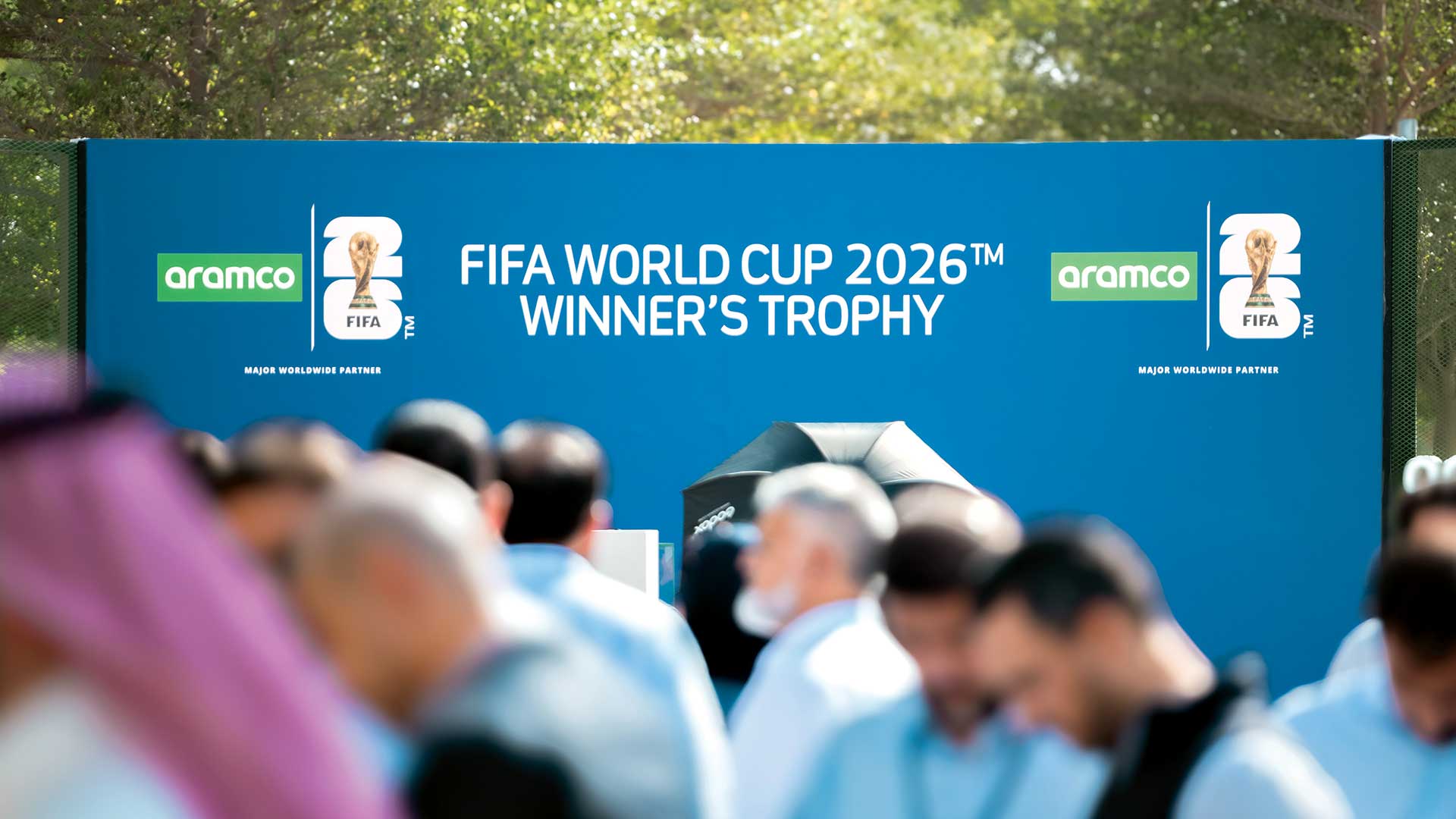  وصول "كأس العالم فيفا" إلى الظهران