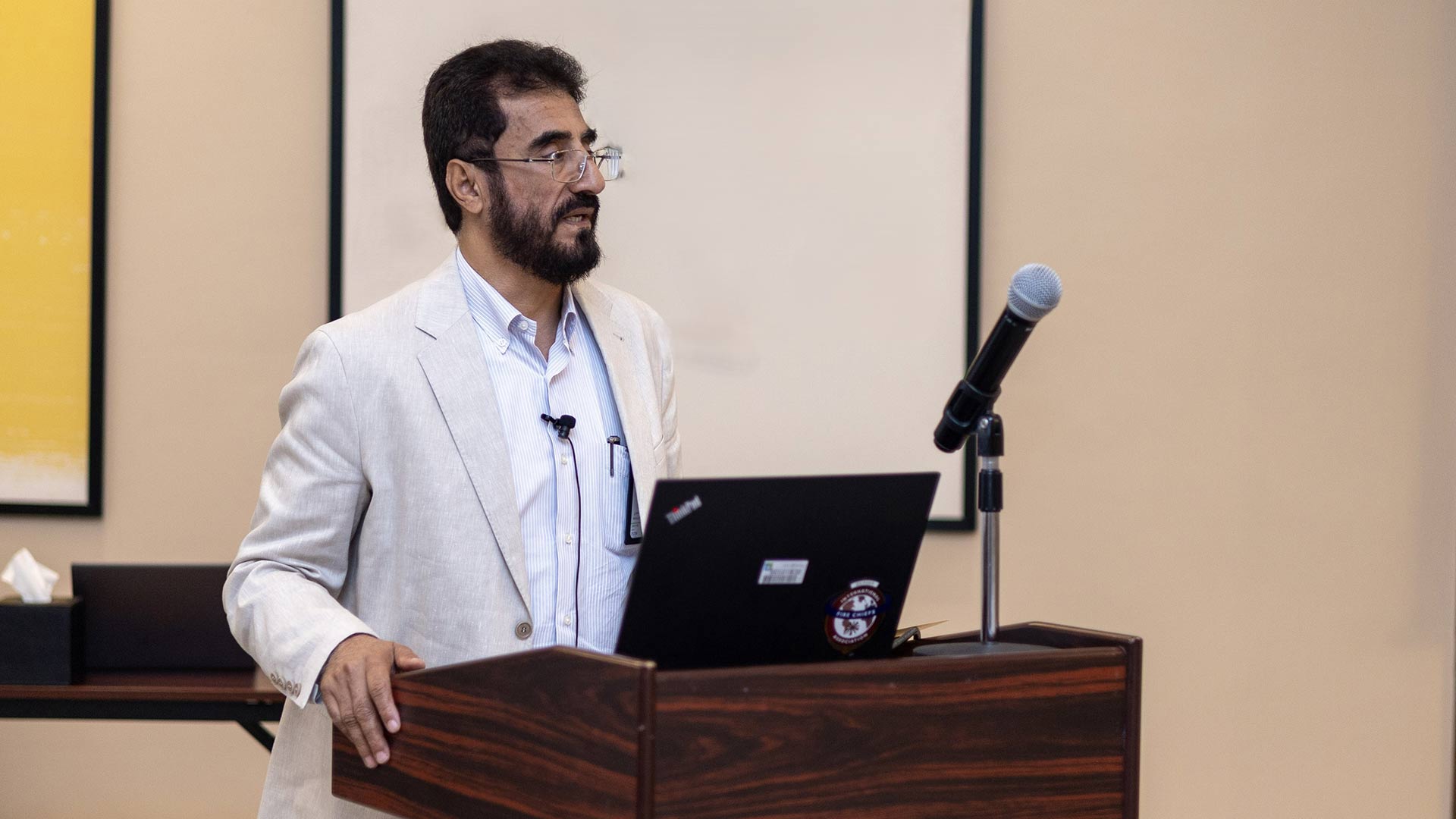 Aramco vice president of Fire Protection offers comments at LASTFIRE meeting