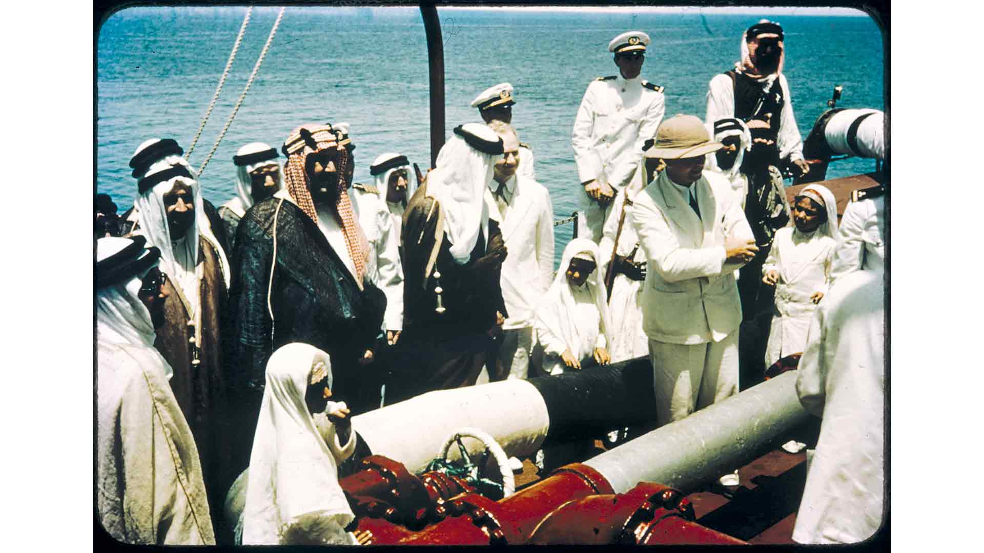 زيارات الملك عبدالعزيز إلى أرامكو السعودية