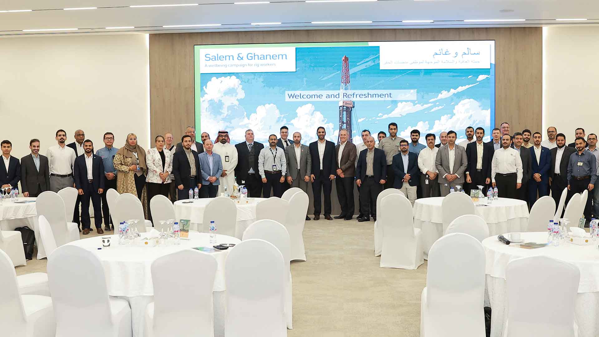 Southern Area Gas Workover Department introduces ‘Safe and Sound’ well-being campaign for field workers