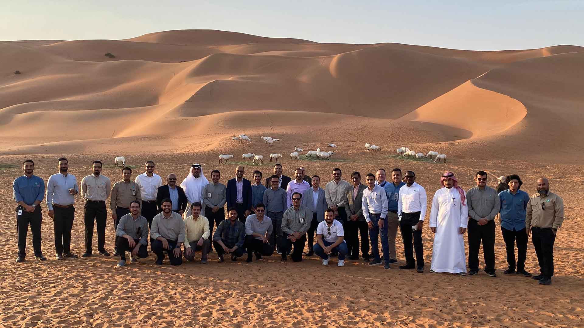 Shaybah provides Southern Area Oil Production Engineering Department employees with a new perspective