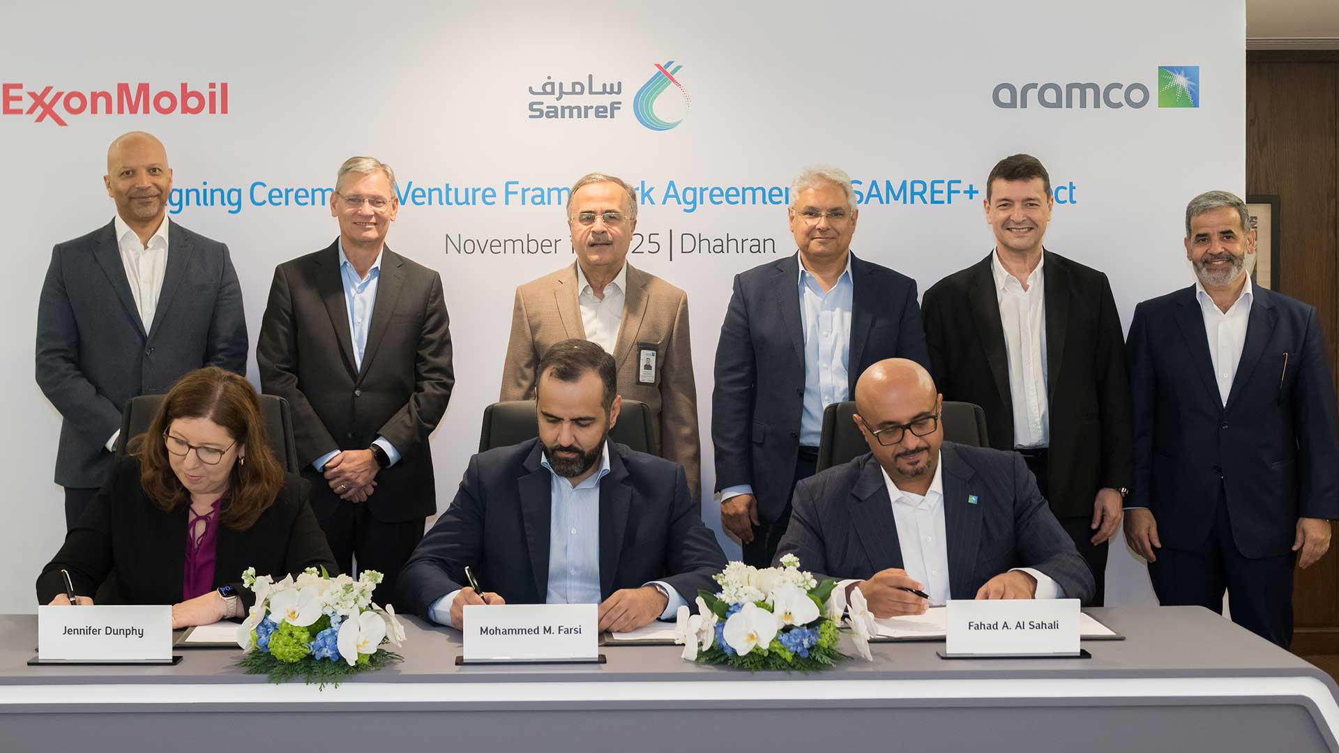 Venture Framework Agreement SAMREF signing 2025