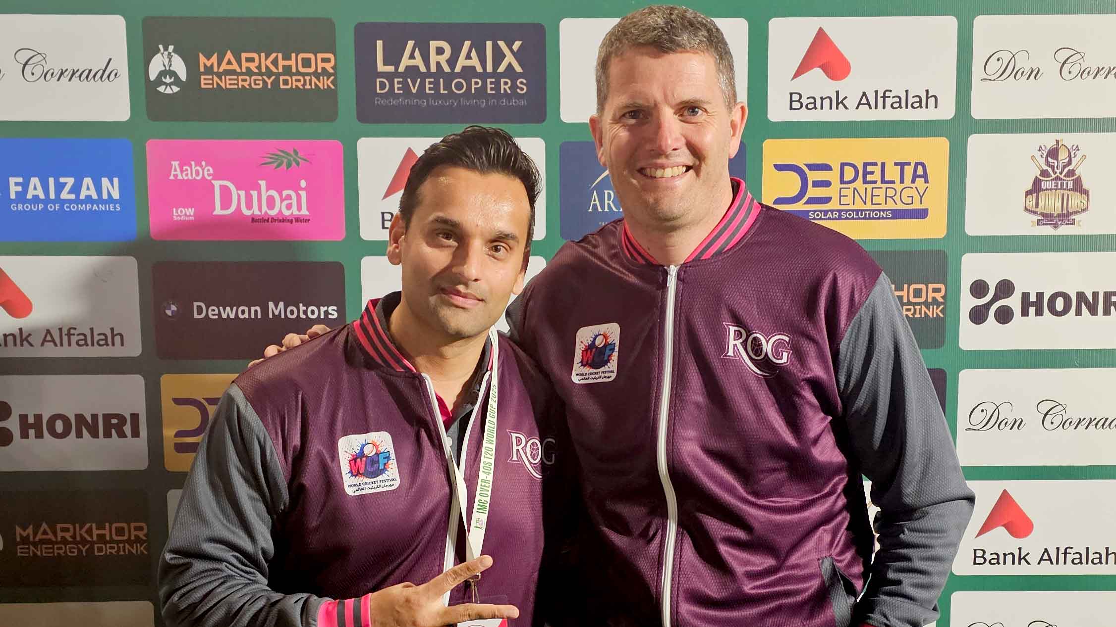 Aramcons shine in Over 40s Cricket World Cup in Pakistan