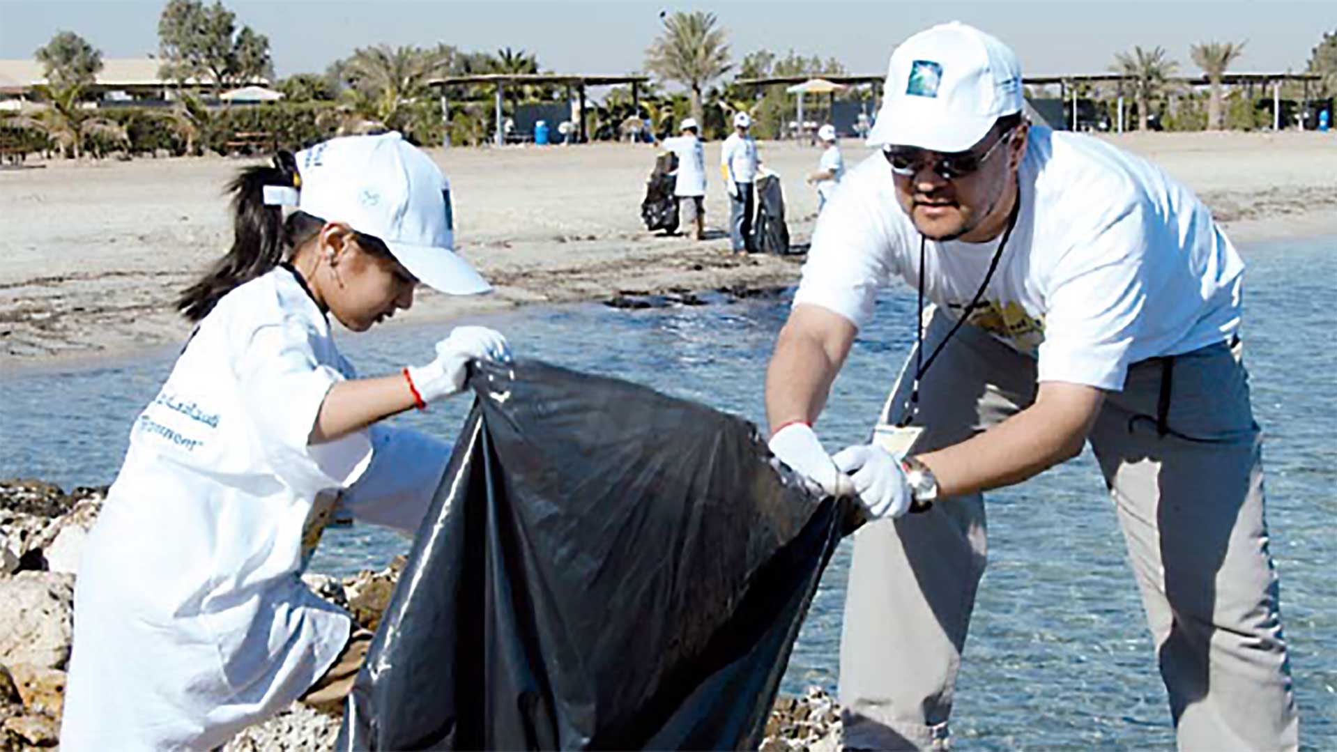 This Day in History (2009): Hundreds converge to clean Qurayyah Beach