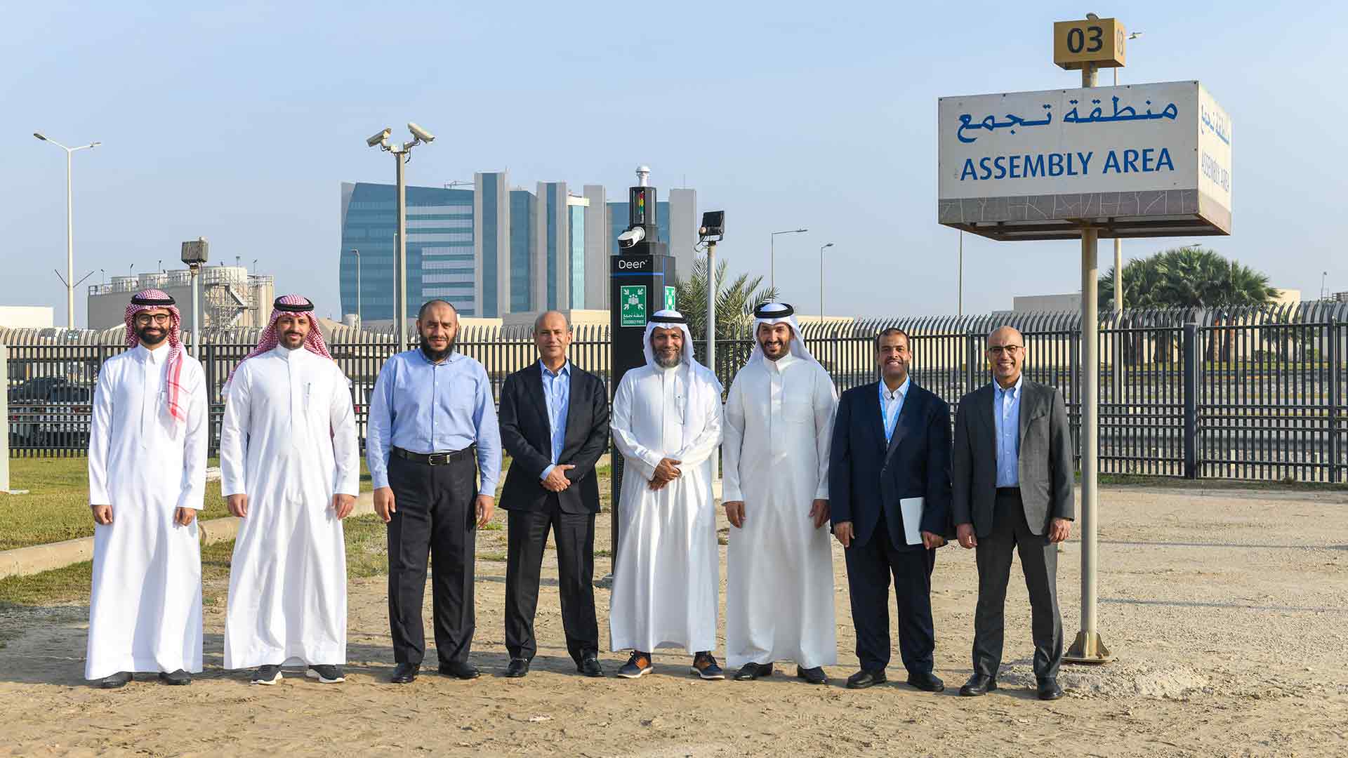 Smart Assembly Point System uses AI to aide hazard prevention and worker protection