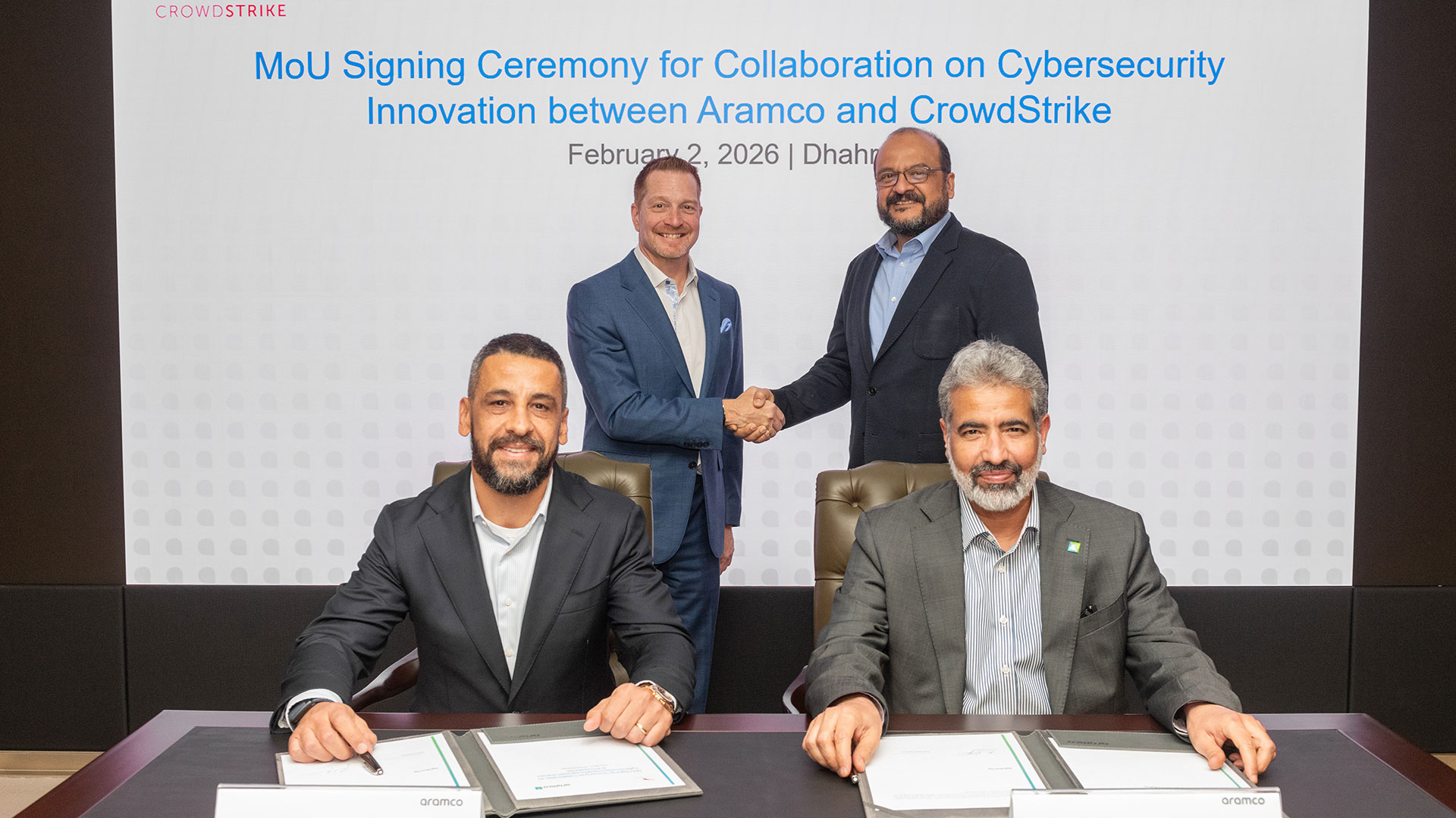 Aramco and CrowdStrike sign MoU to advance Kingdom’s cybersecurity capabilities