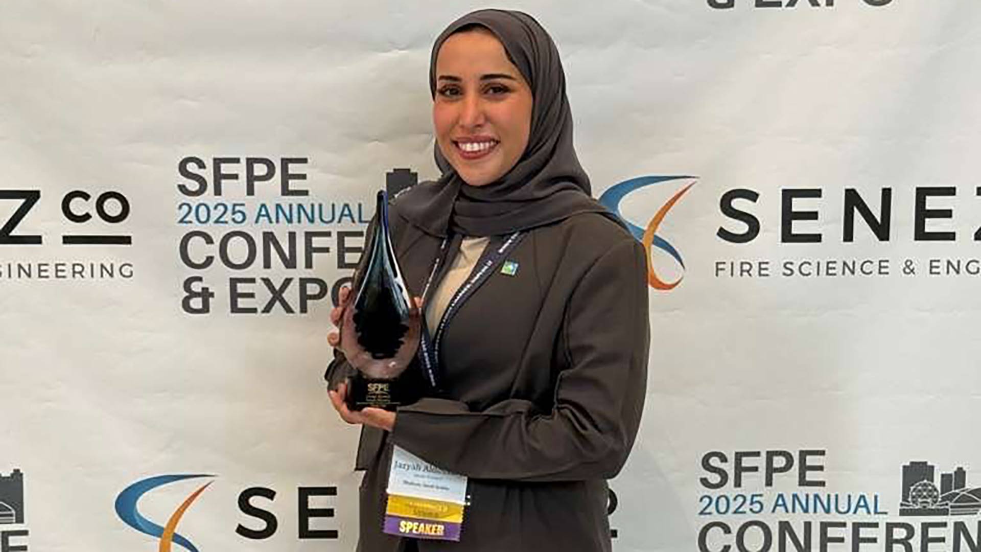 Female Aramcon fire engineer gains prestigious ‘Top Five Under 35 Emerging Leaders’ global award