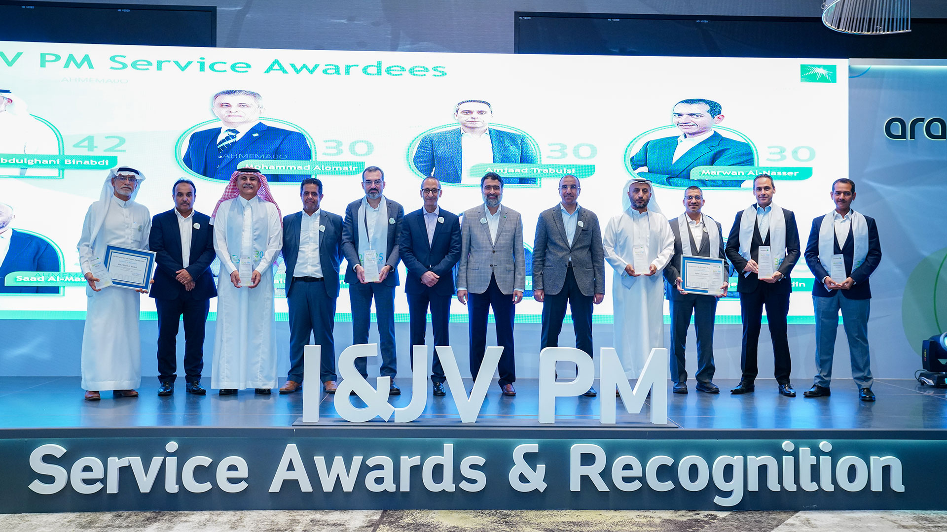 Infrastructure & Joint Venture Project Management honors dedication and service at awards ceremony